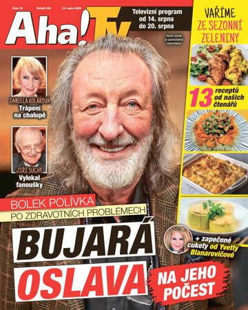 Obálka e-magazínu AHA! Tv - 13.08.2026