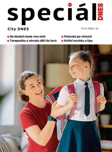 Obálka e-magazínu Magazín DNES SPECIÁL Střední Čechy - 14.8.2026