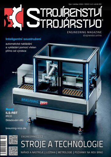 Obálka e-magazínu STROJÁRSTVO/STROJÍRENSTVÍ 9-10/2026