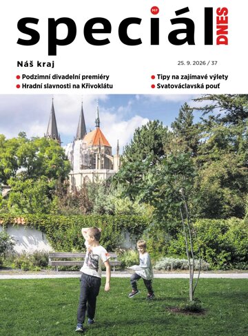 Obálka e-magazínu Magazín DNES SPECIÁL Střední Čechy - 25.9.2026