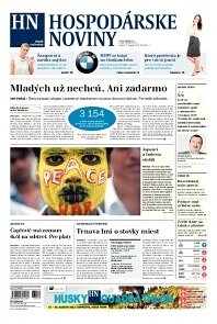 Obálka e-magazínu Hospodárske noviny 07.08.2013