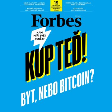 Obálka audioknihy Forbes září 2021