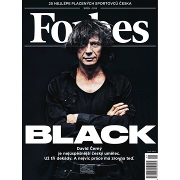 Obálka audioknihy Forbes srpen 2018
