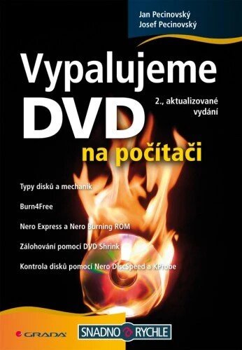 Obálka knihy Vypalujeme DVD na počítači