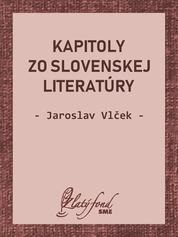 Obálka knihy Kapitoly zo slovenskej literatúry
