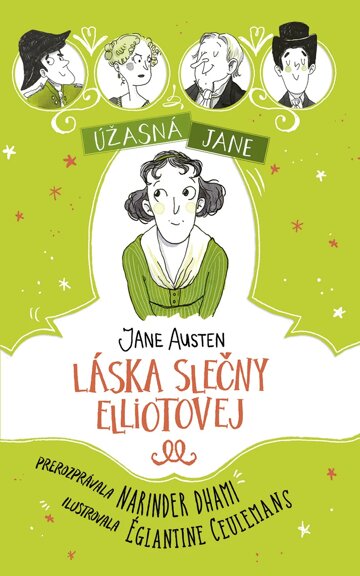 Obálka knihy Úžasná Jane: Láska slečny Elliotovej