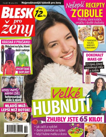 Obálka e-magazínu Blesk pro ženy 11.1.2016