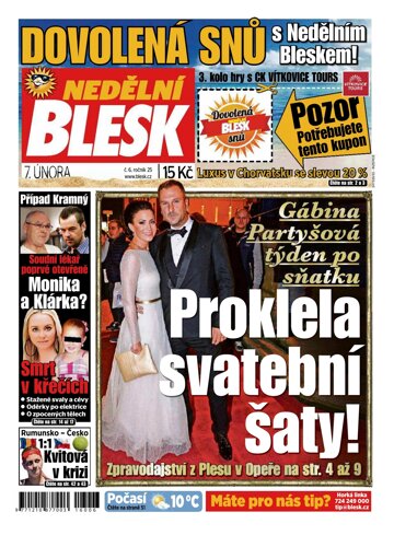 Obálka e-magazínu Nedělní Blesk 7.2.2016