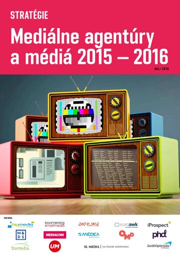 Obálka e-magazínu Médiá 2016