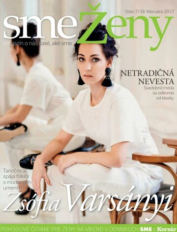 Obálka e-magazínu SME ženy 18/2/2017