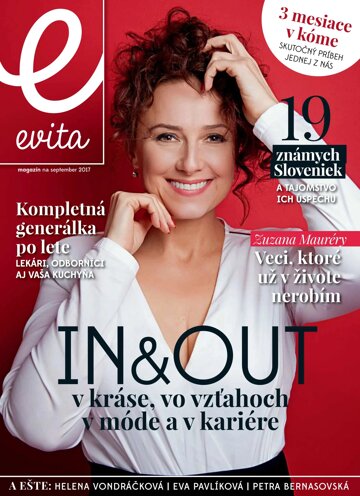 Obálka e-magazínu EVITA magazín 9/2017