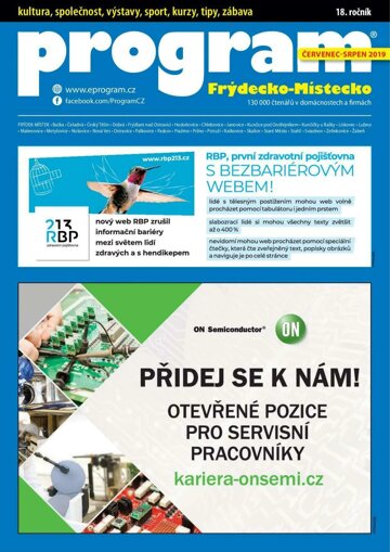 Obálka e-magazínu Program FM 07-2019