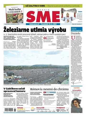 Obálka e-magazínu SME 24.6.2019