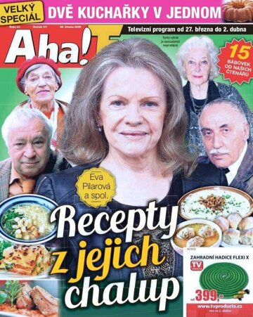 Obálka e-magazínu AHA! Tv - 26.3.2020