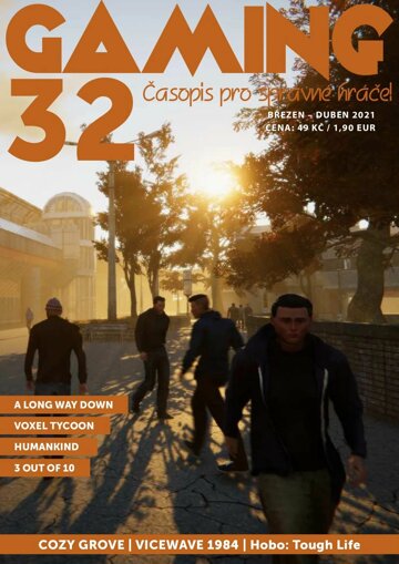 Obálka e-magazínu GAMING 32