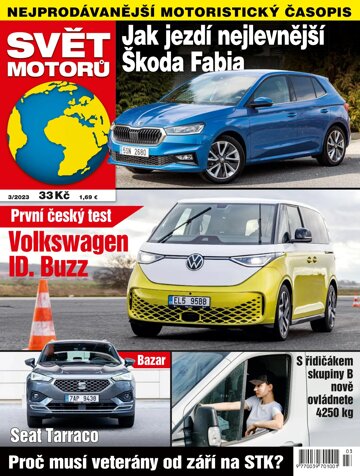 Obálka e-magazínu Svět motorů 3/2023