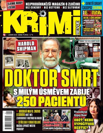 Obálka e-magazínu Krimi revue 1/24