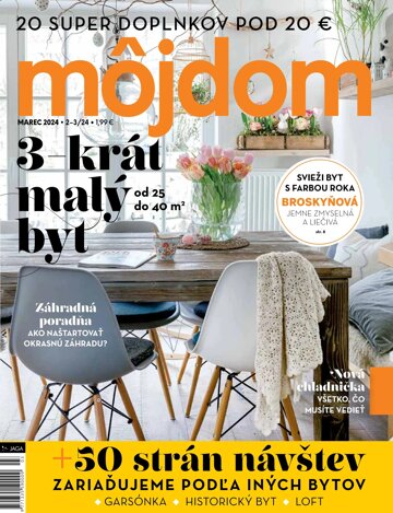 Obálka e-magazínu Môj dom 3.2.2024