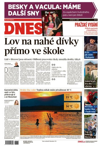 Obálka e-magazínu MF Dnes 30.7.2026