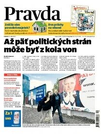 Obálka e-magazínu Pravda 22.5.2010
