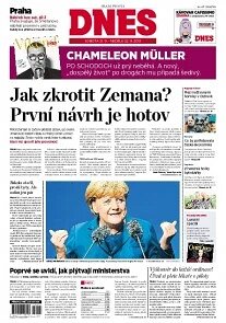 Obálka e-magazínu MF Dnes 21.9.2013