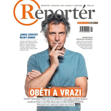 Obálka audioknihy Reportér srpen 2018