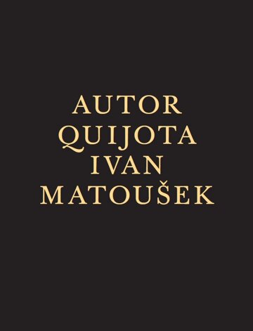 Obálka knihy Autor Quijota
