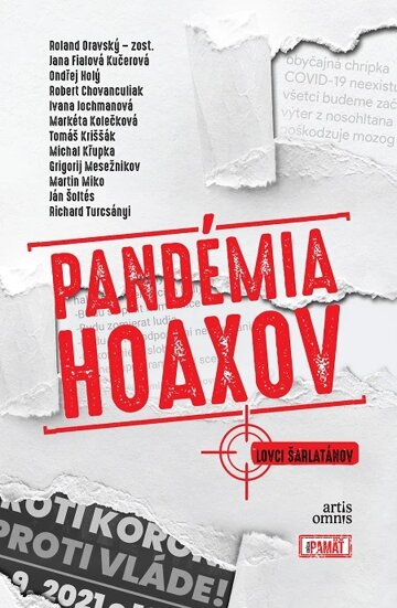 Obálka knihy Pandémia hoaxov