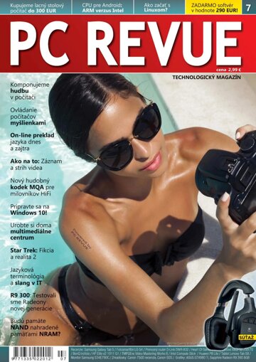 Obálka e-magazínu PC REVUE 7/2015