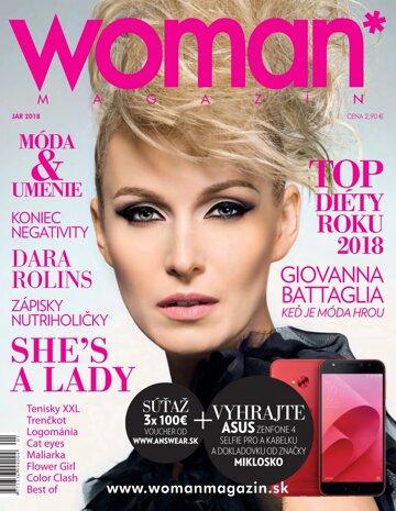 Obálka e-magazínu Woman magazín Jar 2018