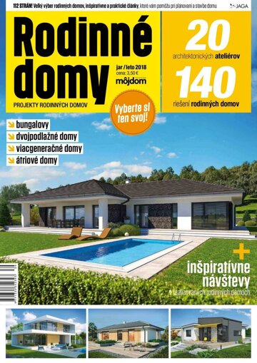 Obálka e-magazínu Rodinné domy 2018 01