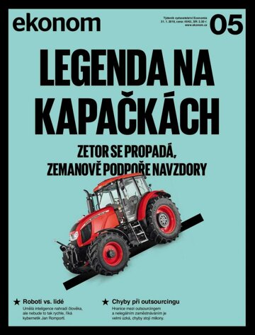 Obálka e-magazínu Ekonom 5 - 31.1.2019