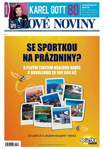 Obálka e-magazínu Lidové noviny 28.6.2019