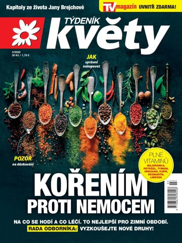 Obálka e-magazínu Týdeník Květy 3/2020