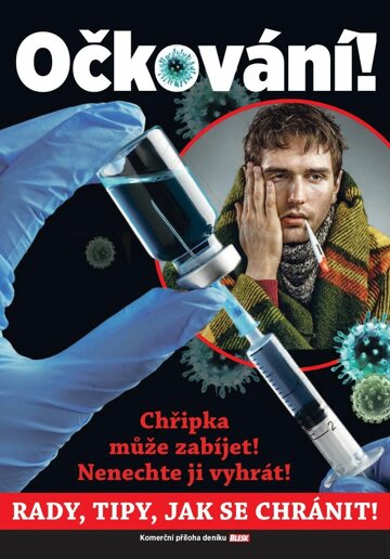 Obálka e-magazínu Příloha Blesk Očkování - 5.10.2020