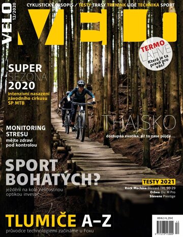 Obálka e-magazínu Velo 12/2020