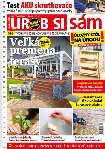 Obálka e-magazínu Urob si sám 9/2021