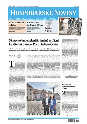 Obálka e-magazínu Hospodářské noviny 186 - 24.9.2021