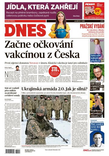 Obálka e-magazínu MF Dnes 24.1.2022