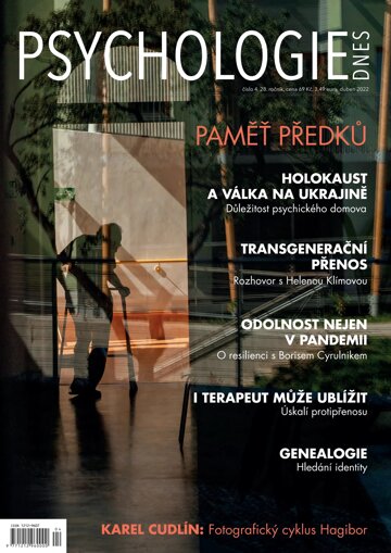 Obálka e-magazínu Psychologie dnes 4/2022