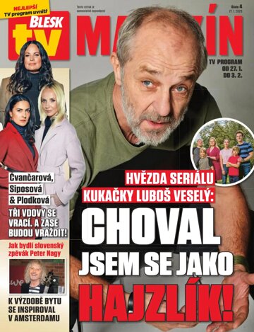 Obálka e-magazínu Příloha Blesk s Tv magazínem - 27.1.2023