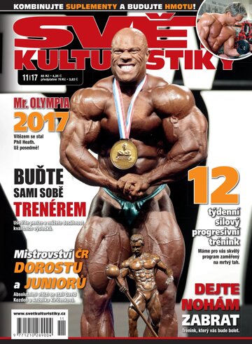 Obálka e-magazínu Svět Kulturistiky 11/2017