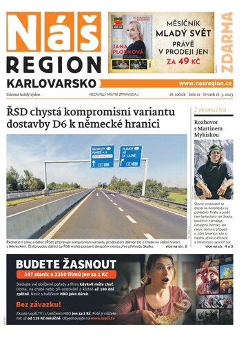 Obálka e-magazínu Náš Region - Karlovarsko 11/2023