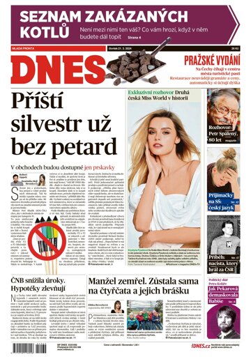 Obálka e-magazínu MF Dnes 21.3.2024