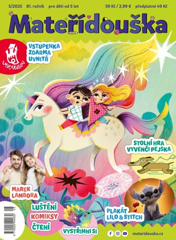 Obálka e-magazínu Mateřídouška 5/2025