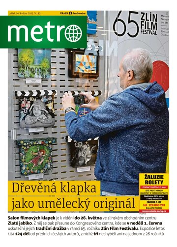 Obálka e-magazínu deník METRO 16.5.2025