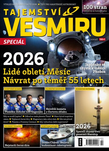 Obálka e-magazínu Tajemství vesmíru SPECIÁL zima 2026