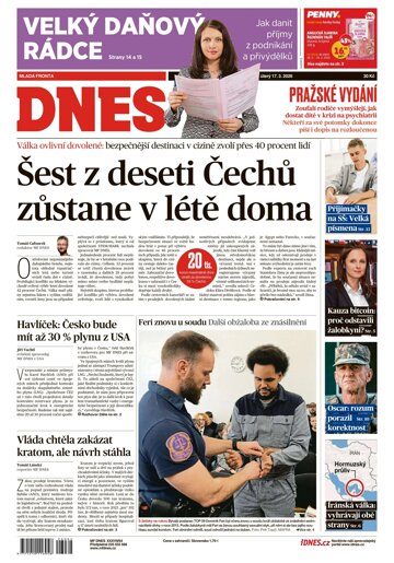 Obálka e-magazínu MF Dnes 17.3.2026