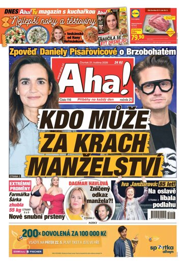 Obálka e-magazínu AHA! 21.5.2026