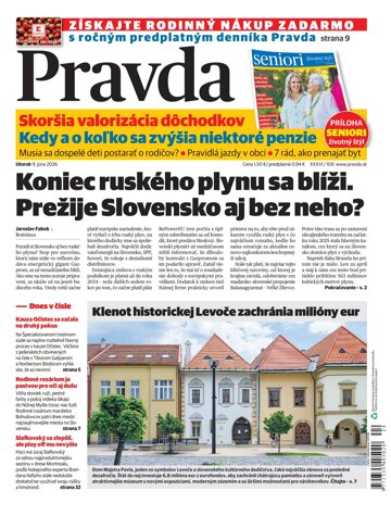 Obálka e-magazínu Pravda 9. 6. 2026